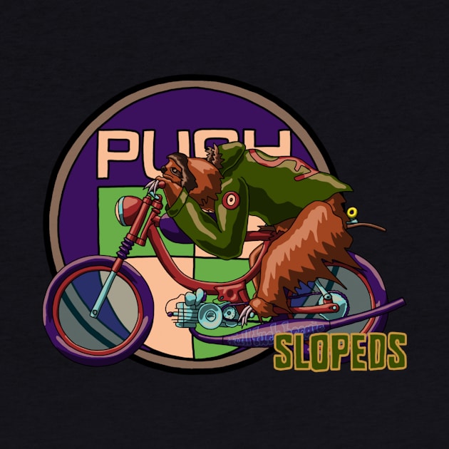 Puch Sloth for The Slopeds by FullTuckBoogie